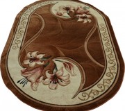 Синтетический ковер Hand Carving 0613 brown - высокое качество по лучшей цене в Украине.